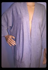 Leo and Nicole cardigan,open front, size L